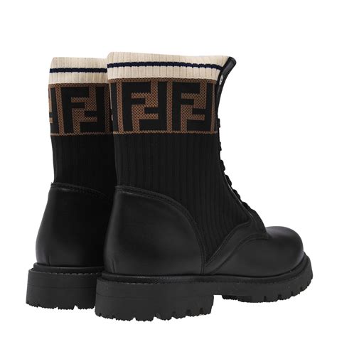 Fendi sweater boots